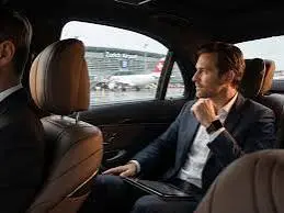 Corporate chauffeur service Zurich with a professional driver and business sedan