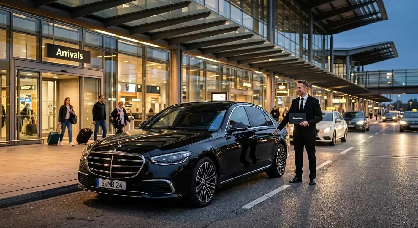 How to book a Zurich airport chauffeur service online with a fixed price