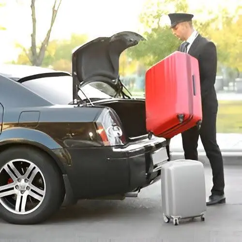 Zurich airport chauffeur service pickup from plane to door at Zurich Airport arrivals