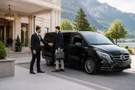 What's included in a Zurich to Zermatt private transfer with driver, fixed price and luggage space